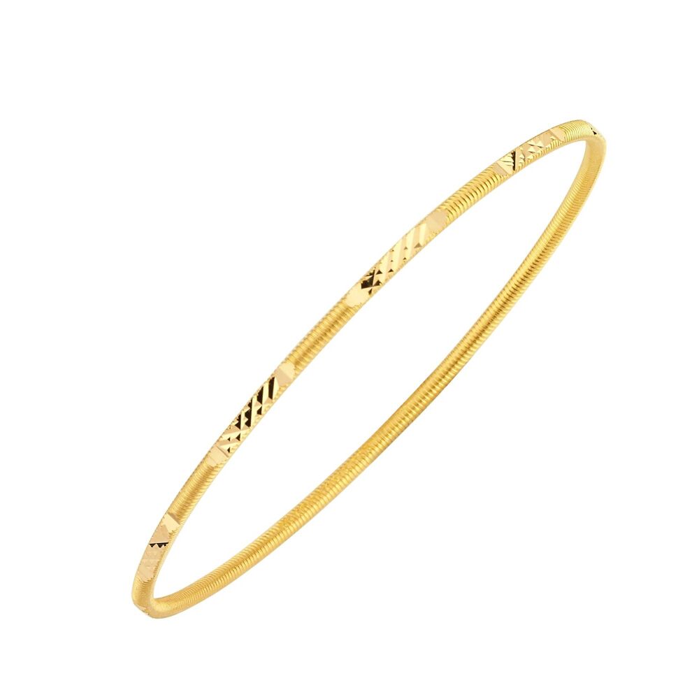 22 Ayar Ajda Bilezik Desenli 10 Gram