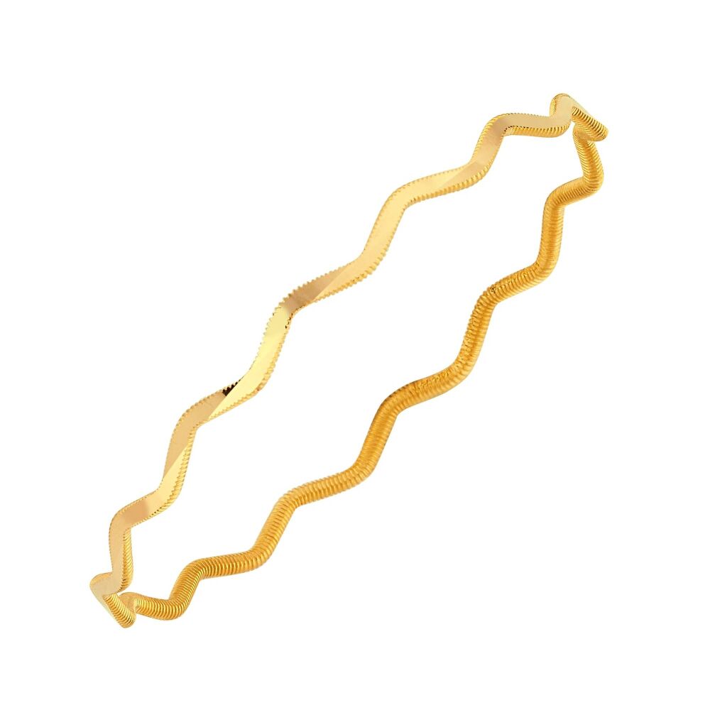 22 Ayar Ajda Bilezik ZikZak 10 Gram