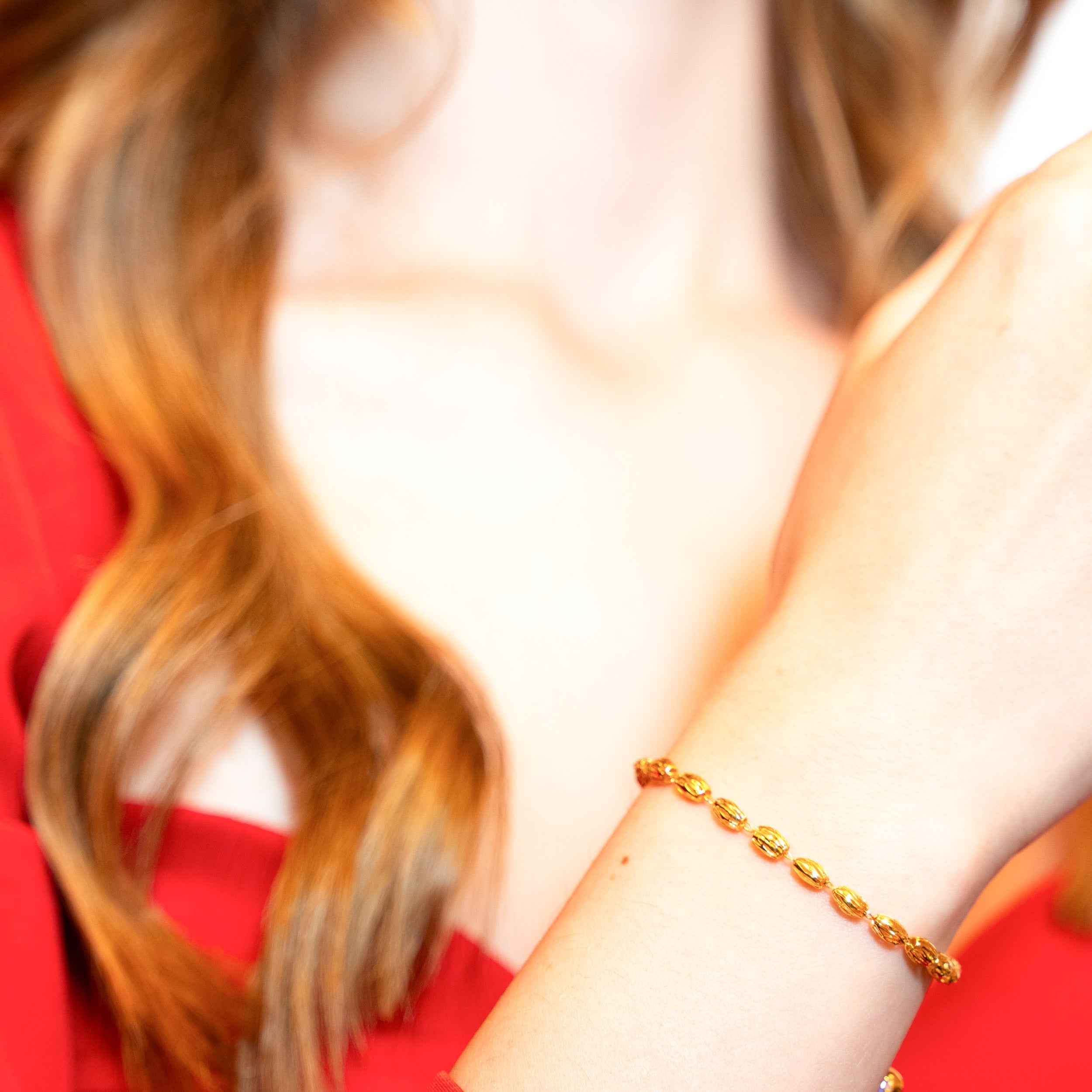 14 Ayar Altın Dorika Bileklik