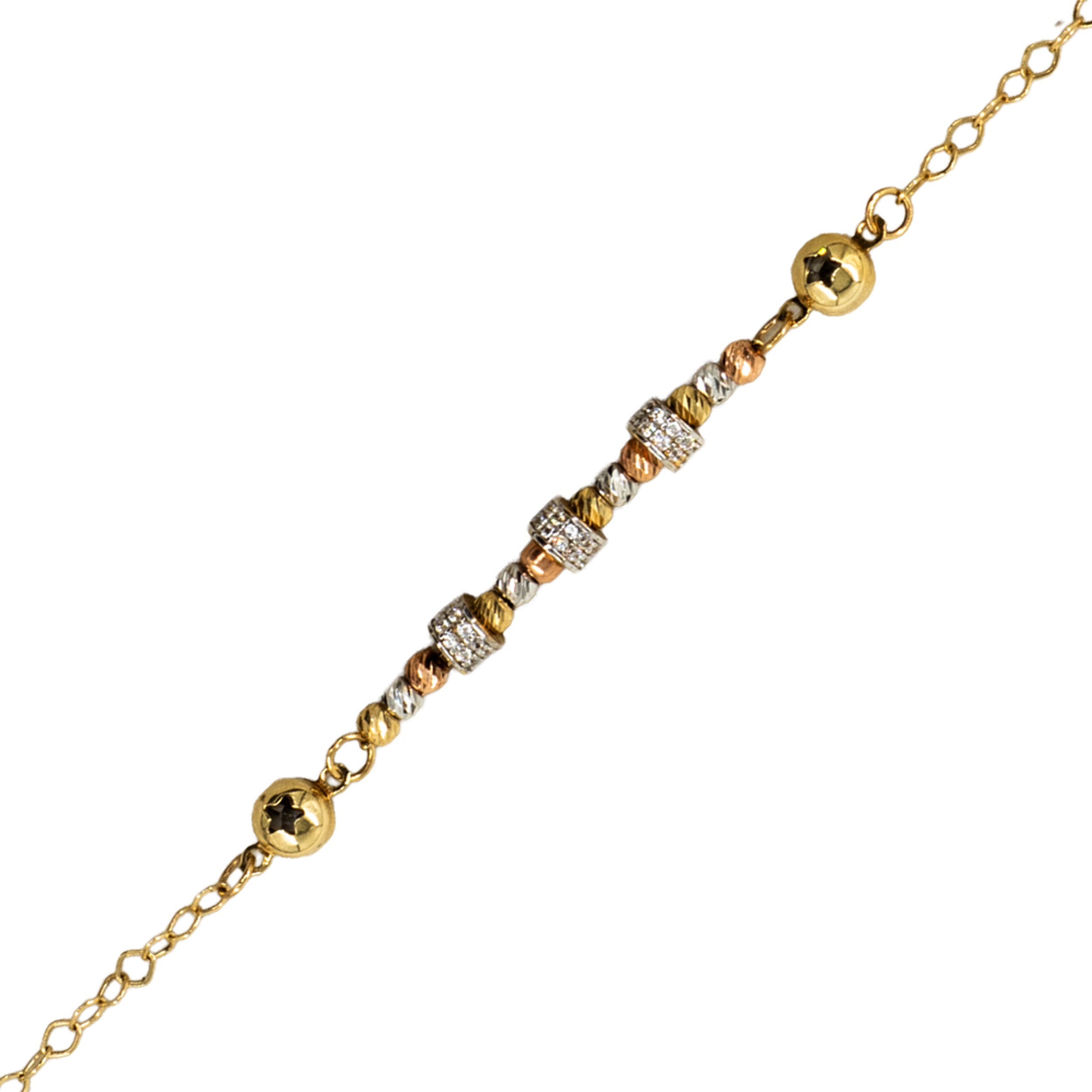 14 Ayar Altın Dorika Bileklik